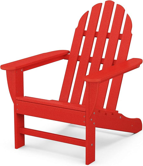 Classic Outdoor Adirondack Chair Black