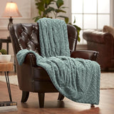 Premium Soft Cloud Faux Fur Throw Blanket - Plush, Soft Sherpa & Minky Blanket