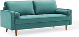 Valour Performance Velvet Upholstered Tufted Sofa