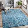 Janine Vintage Medallion Area Rug