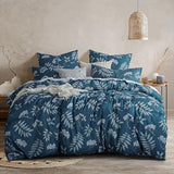 Garden Floral Bedding Set Queen,Reversible Comforter 3 Pieces