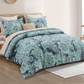 3-Piece Queen Comforter Set, Soft Reversible Full Size Bedding Comforter Sets