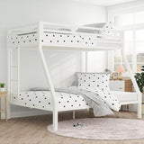 Bunk Bed Twin Over Twin Size with Ladder for Junior