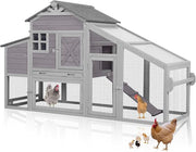 UV-resistant waterproof roof with PVC-sealed nesting connection