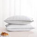 Standard Pillows Set of 2 Cooling Bed Pillows for Sleeping, 2 Pack Standard Size Shredded