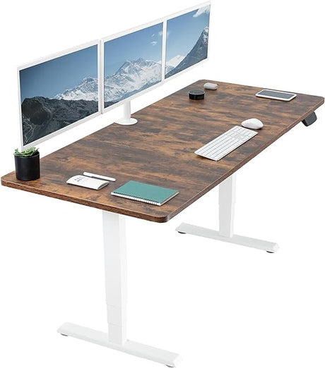 Electric Height Adjustable 71 x 30 inch Memory Stand Up Desk