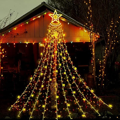 Outdoor Christmas Decorations 12.6ft 350LED