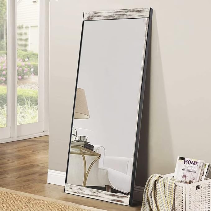 Full Length Mirror,  Aluminum Alloy Frame Floor Mirror