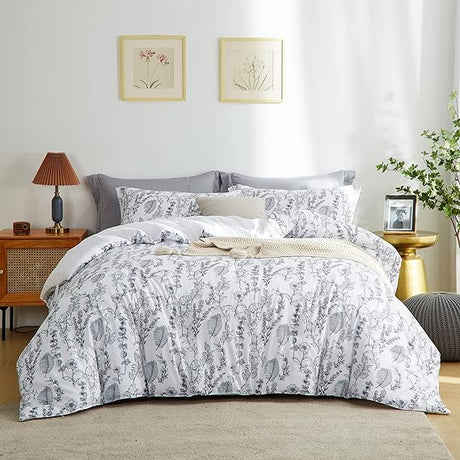 Comforter Set for Queen Bed Farmhouse Boho Bedding Comforter Sets