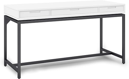 Banting SOLID WOOD and Metal 60 inch Wide Home Office Desk