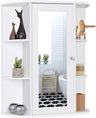 Bathroom Medicine Cabinet, Wall Mounted Bathroom Cabinet with Mirror Door and Shelves