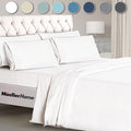 Luxury 6 Piece Queen Bed Sheets Set - Ultra-Soft 1800 Series, Cooling & Breathable Hotel