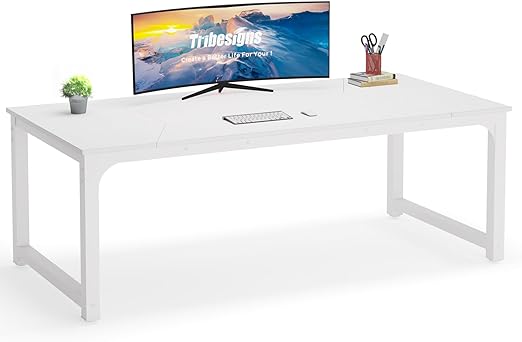 Modern Computer Desk, 78.7 x 39.4 inch X Large Executive Office