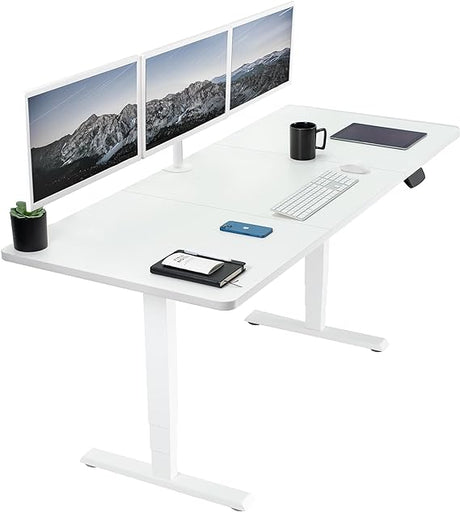 Electric Height Adjustable 71 x 30 inch Memory Stand Up Desk