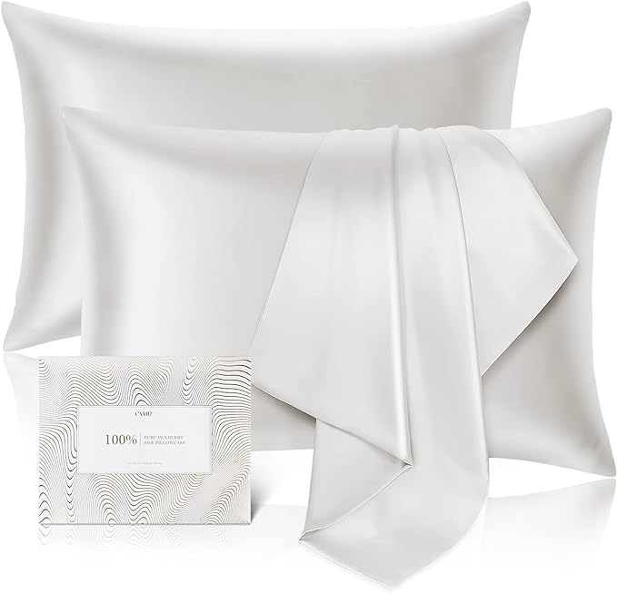 100% Pure Mulberry Silk Pillowcase for Hair and Skin