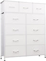 11-Drawer Dresser, Fabric Storage Tower for Bedroom, Hallway, Closets, Tall Chest