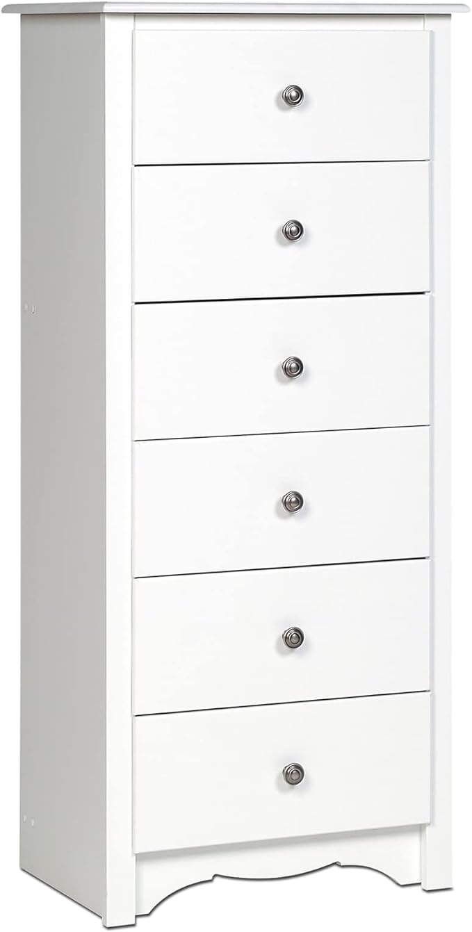 Sonoma 6 Drawer Tall Chest For Bedroom