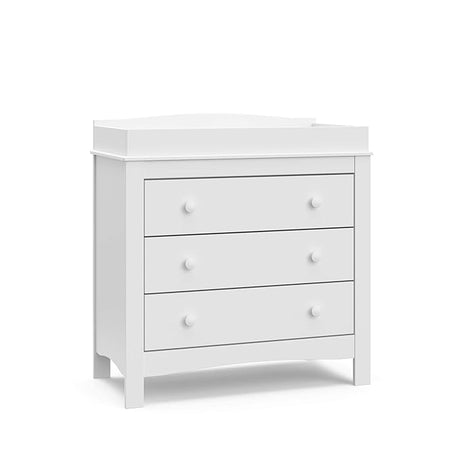 Noah 3 Drawer Chest with Changing Topper (Driftwood)