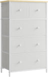 Drawer Dresser, Storage Dresser Tower with 5 Fabric Drawers