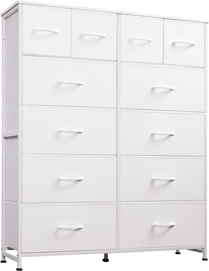 Tall Dresser for Bedroom with 12 Drawers, Dressers & Chests of Drawersz