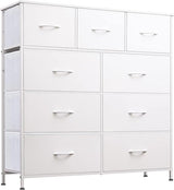 9-Drawer Dresser, Fabric Storage Tower for Bedroom, Hallway, Entryway, Closet, Tall