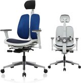 Dual-backrests Alpha - Ergonomic Office Chair, Home Office Desk Chairs