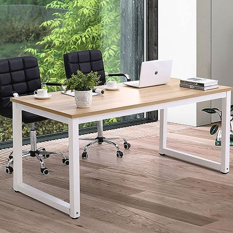 Large Office Desk for Home Office, Large 63” Computer Desk Table