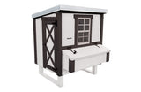 Wooden hen house for 10 chickens with waterproof paint and screened window