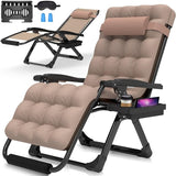 Oversized Zero Gravity Chair,33In XXL Lounge Chair