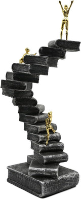 Ladder Statue and Sculpture, Creative Climbing Stairs Figurines