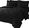 Queen Bed in a Bag 7 Pieces Comforter Set and Sheets All Season Bedding Sets