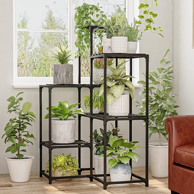 Bamworld 7-Tier Wooden Plant Stand