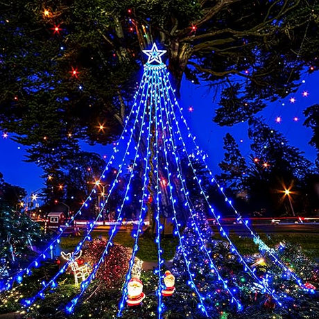 Outdoor Christmas Decorations 12.6ft 350LED