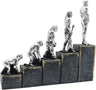 Ladder Statue and Sculpture, Creative Climbing Stairs Figurines