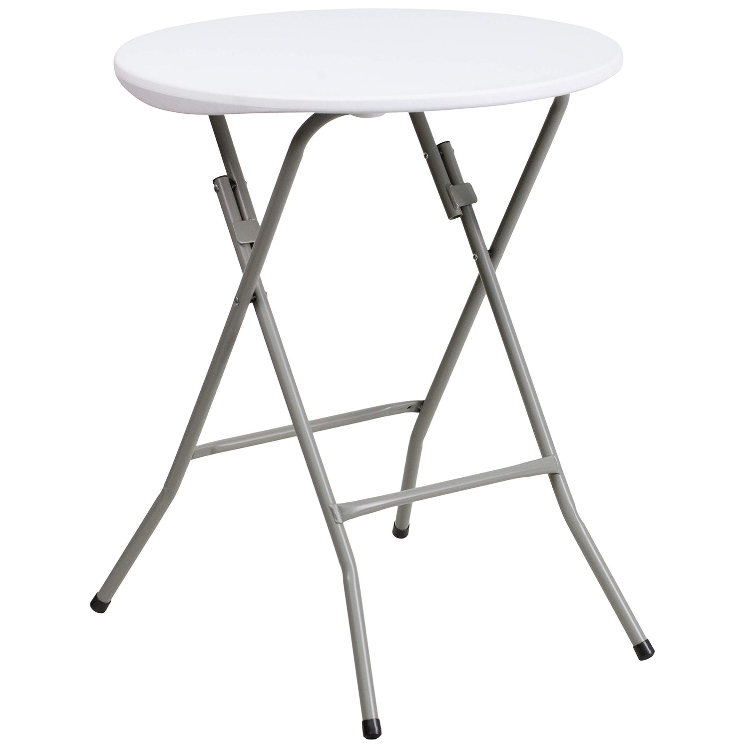 compact round plastic table for small spaces