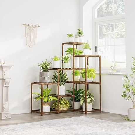 Plant Shelf Corner Plant Stand Indoor  Corner Plant Shelves  Plant Holder