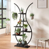 2 Pcs 6 Tier 9 Potted Metal Plant Stand Plant Stands for Plants Multiple