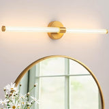 Gold LED Bathroom Vanity Lights Fixtures Over Mirror 22.44 inch Modern 360° Sconces Wall Lighting