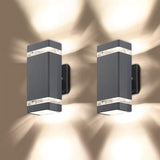 LED Square Up and Down Lights Outdoor Wall Light