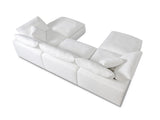 5-Piece Modular U-Shape Sectional Sofa with Ottomans