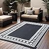 Outdoor Rug 9x12 Waterproof for Patio Clearance,Large Plastic Straw Mat