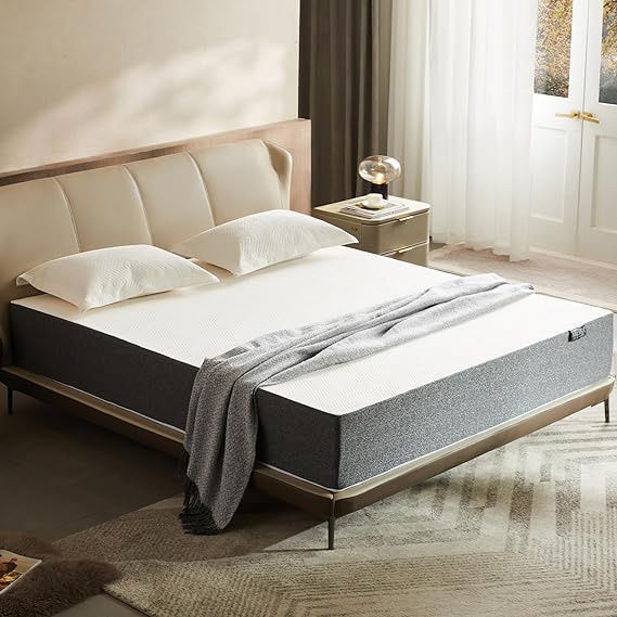 King Mattress 12 Inch Gel Memory Foam Mattress in a Box