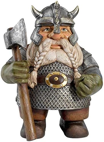 Viking Victor Norse Dwarf Gnome Statue