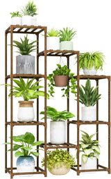 Plant Stand Outdoor Indoor Hanging Plant Shelf Tall Large Plant Holder