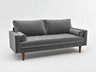 Living Room Diamond Tufted Chesterfield Sofa