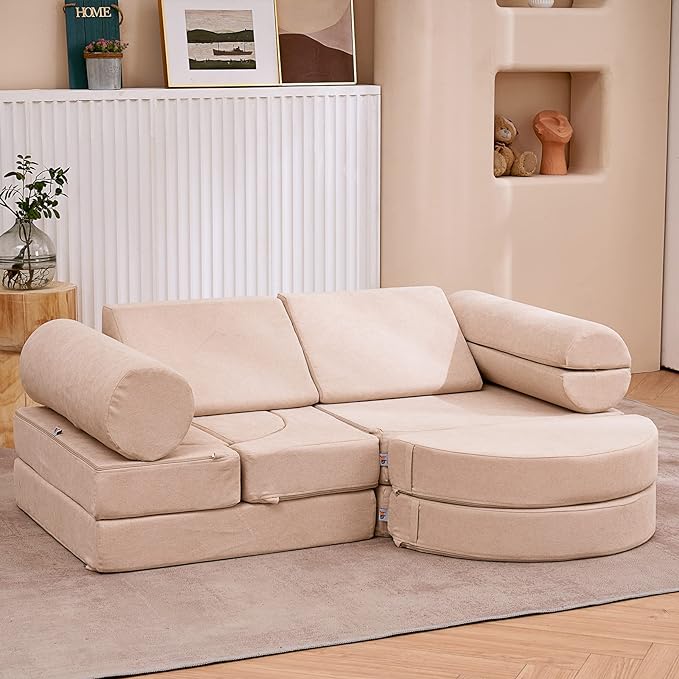 Floor Sofa Modular Furniture for Adults, Playhouse Play Set