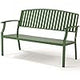 Outdoor Bench Weatherproof Aluminum Patio Garden Bench, Patio Loveseat