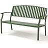 Outdoor Bench Weatherproof Aluminum Patio Garden Bench, Patio Loveseat