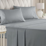 Queen Size Sheet Set - Breathable & Cooling Sheets