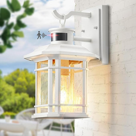 Outdoor Light Fixture With Sensor, Dusk To Dawn Exterior Lights Wall